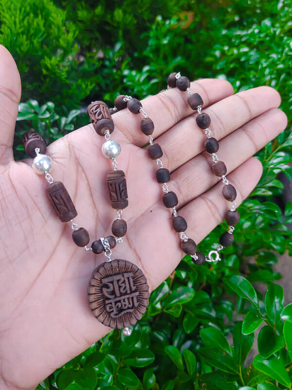 Radha Krishna Divine Tulasi Mala - Image 3