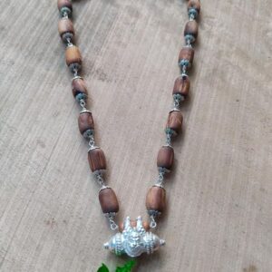 Silver Narasimha Kavacha Mala